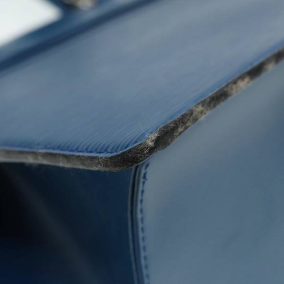 LOUIS VUITTON Epi Riviera Hand Bag Blue M48185 LV Auth th5239 - Picture 14 of 16